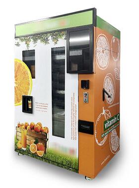 全透明可视榨汁橙汁可拆卸清洗商用鲜橙无人自助贩卖