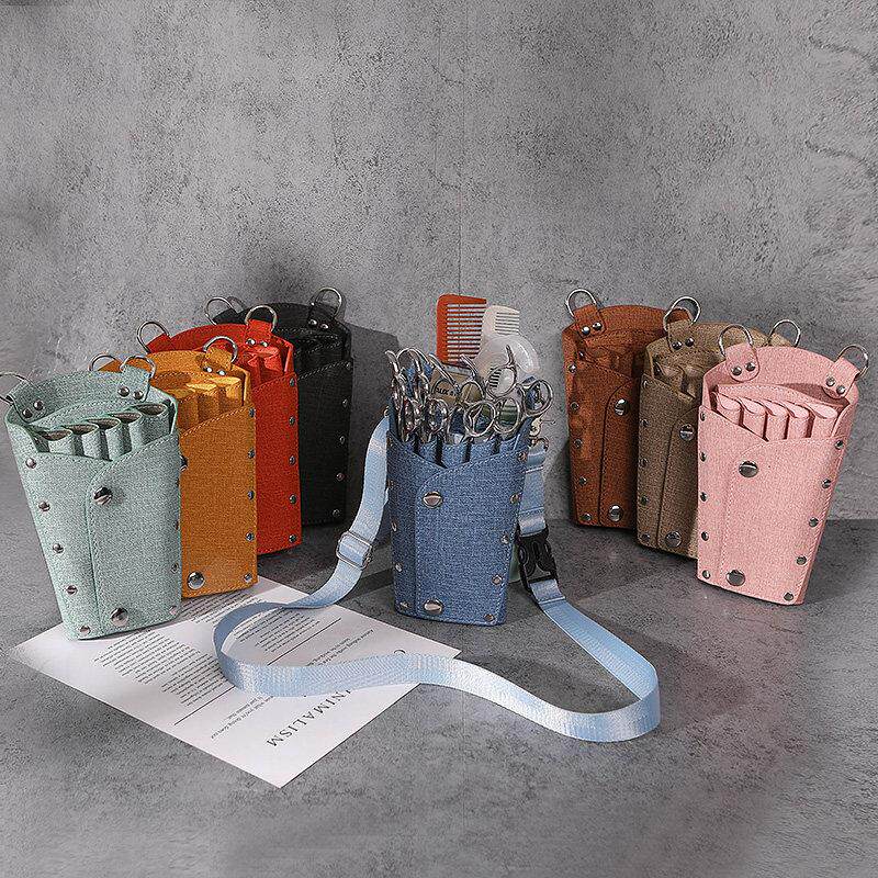 剪刀包发型师专用腰包美发工具包理髲师挎包宠物美容师剪刀包潮女