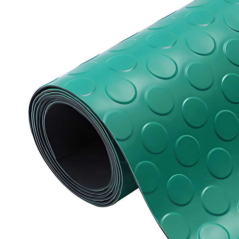 车间止滑垫pvc塑胶地垫地毯耐磨隔水浴室厨房防滑垫牛津加厚铜钱