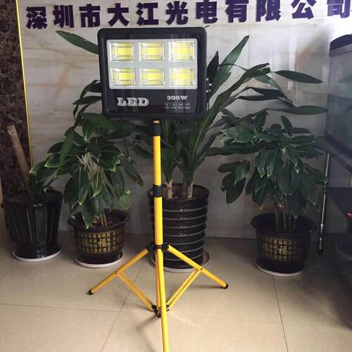 小额100W200W泛光灯招牌灯户外工作灯LED投光灯支架强光防水