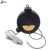 现货加粗铜丝除静电卷线盒自动5m10m静电卷盘可伸缩卷线盘