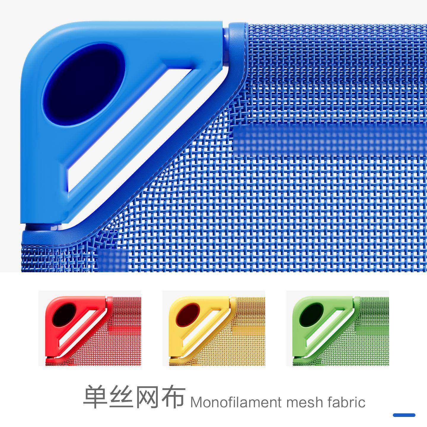 幼儿园专用儿童宝宝午睡网布床 午休叠叠小床折叠床学生单人床