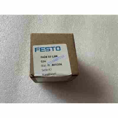 费斯托FESTO 压力表 PAGN-50-1.6M-G14 8001506 现货