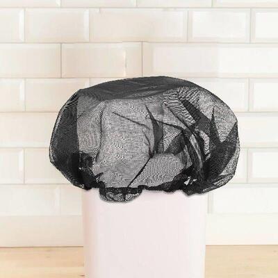 2 Pcs Drawstring Grille Mesh Cover for Rain Barrels Outdoor
