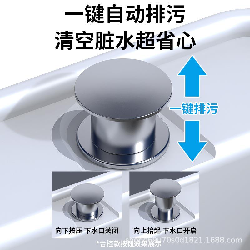 阳台洗拖帕把池家卫生间塑料大号地盆布池槽小号475落地式用拖可