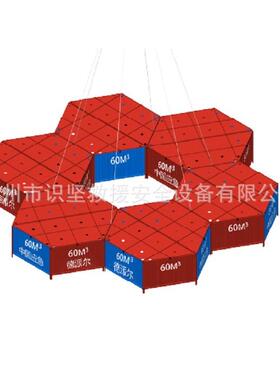 组装式金属移动围井管涌治理围板抗洪防汛60m³堤坝决口快速沉箱