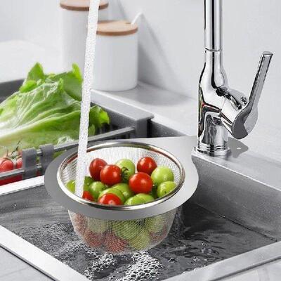 Stainless Steel Swan Sink Strainer Basket Filterable Sink