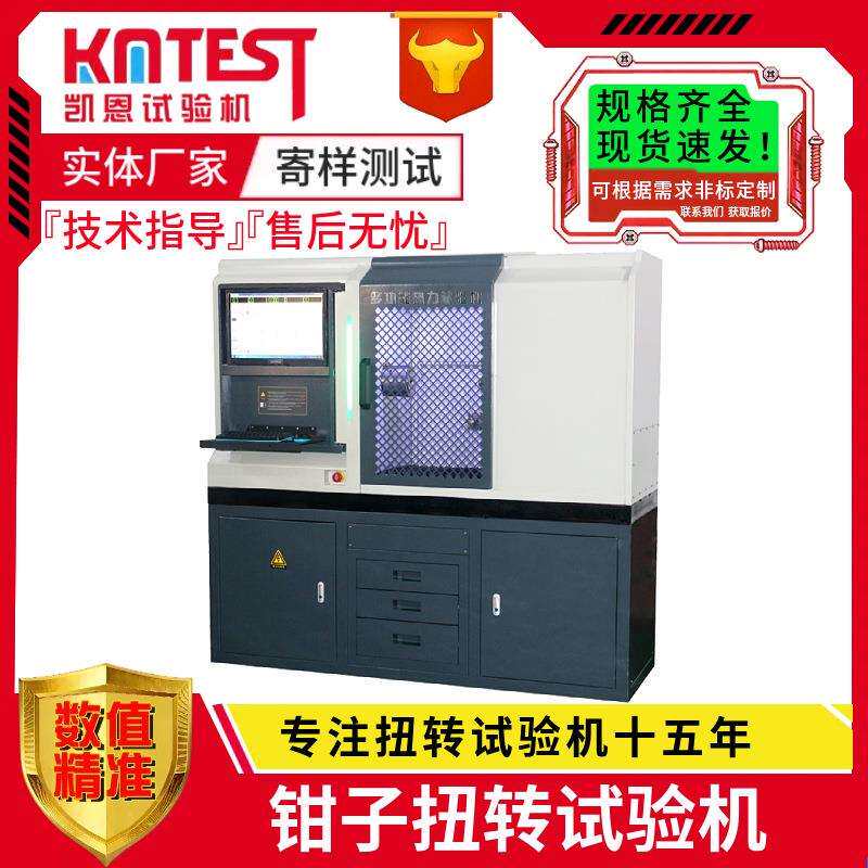 源头工厂扁嘴钳子扭转试验机5000Nm扭断力五金工具扭矩测试机
