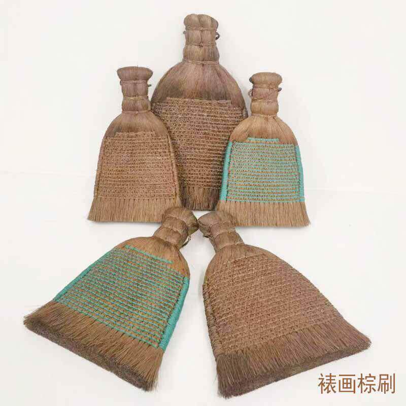 手工裱画 画装裱工具不掉毛棕刷篆刻拓印碑鬃刷棕丝饱满覆 覆被大