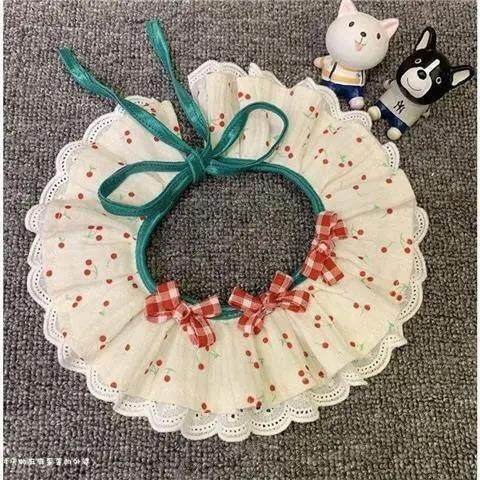 狗狗猫咪口水巾宠物围巾大中小型犬围兜宠物饰品项炼项圈猫狗领结