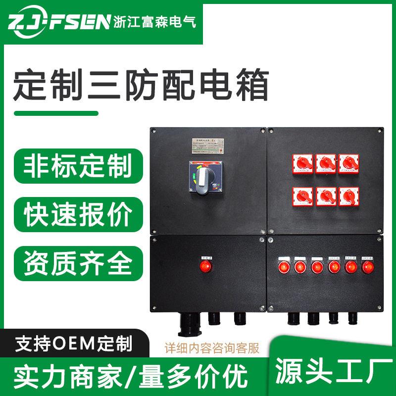 防爆配电箱定做三防检修箱低压开关照明柜工程塑料防腐控制箱
