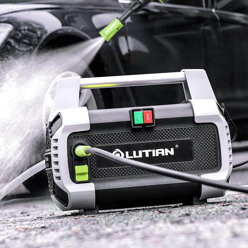 厂家直供 绿田家用洗车机 高压清洗机水枪洗车刷车工具 1700W卡顿