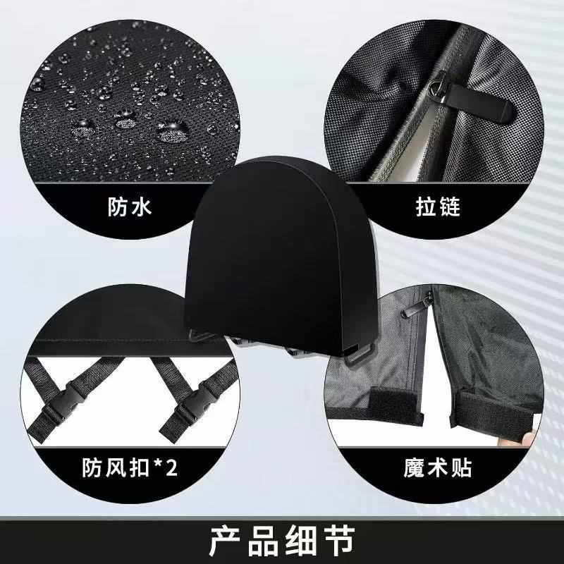 热销室外花园架木材防水柴火防尘户外罩罩圆形罩 火柴架