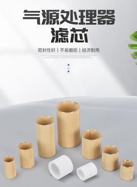 气动油水分离器气源处理器过滤器AFR/AW/AF/GF2000-02/3000铜滤芯