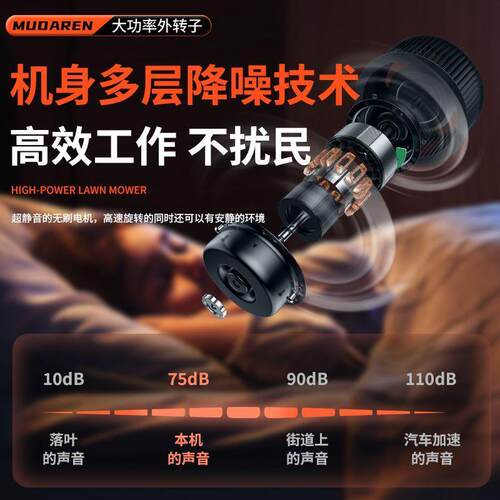 电动割草机充草电式大功多功能割灌机除打背负WDV式锂电率草机