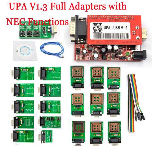 UPA小板全配USBV1.3ECU编程器UPAProgrammerFullAdapters