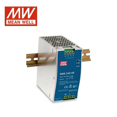 NDR-240-24240W|24V|90-264VAC/127-370VDCNDR轨道式开关电源