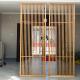 新中式 镂空实木屏风客厅玄关隔断木质格栅木条花格入户遮挡现代风