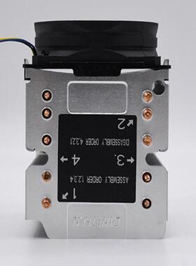 XH-X169 热管散热器五热管大平台TEC半导体高档散热器平台200W