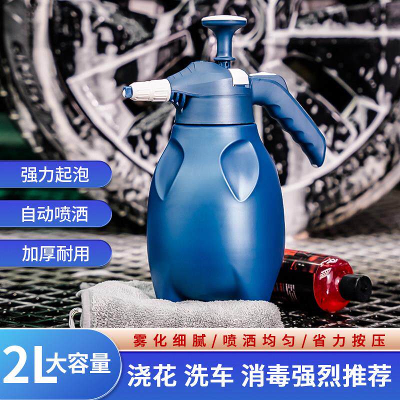 喷壶浇花气压式喷水壶家用小型喷雾器高压消毒清洁专用擦玻璃泡沫
