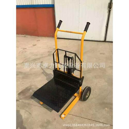 多功能手推老虎车，升高装卸车，滚轮小推车，平板老虎车