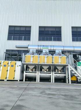 沸石转轮+RTO催化燃烧一体机 工业废气处理设备 VOCs吸附浓缩净化