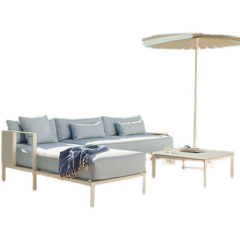 不锈钢户外沙发庭院花园露天家具铝合金防水防晒藤编沙发椅设计师,住宅家具,户外沙发,淘宝优惠券,粉丝福利购,淘宝优惠卷