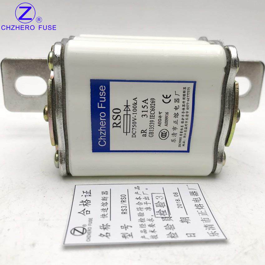 正熔RS3/RSO/RS0-DC750V/450A 480A 500A 550A 600A快速熔断器