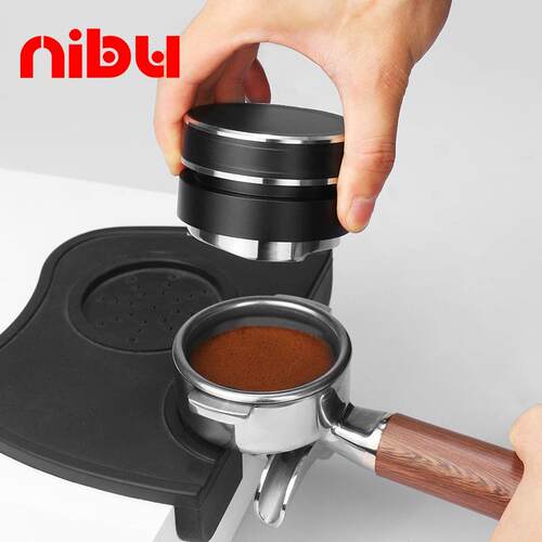 尼布 三叶自重力布粉器-NB2025咖啡压粉器意式压粉锤58.5 53 51MM