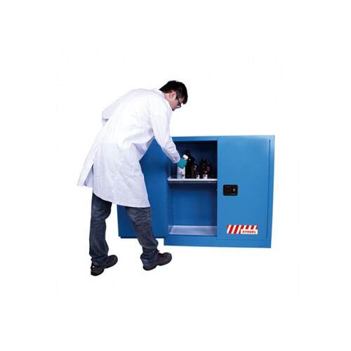 西斯贝尔弱腐蚀性液体防火安全柜化学品工业柜30加仑WA810300B