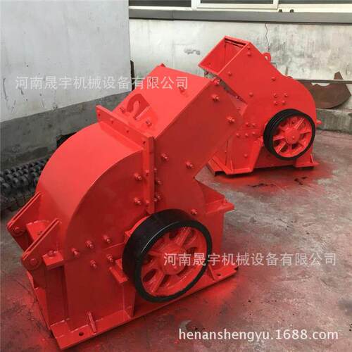 小型移动式锤石破碎机 重型锤式制砂机 商用石头粉碎机