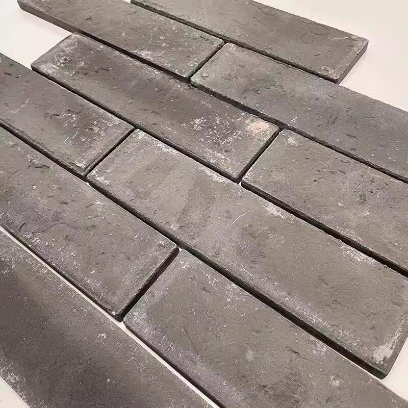 青砖片仿古砖中式复古墙砖室内古建小青砖切片面砖文化砖红砖贴墙图片