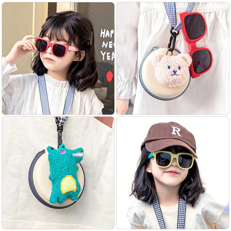 【下单立减50】儿童眼镜遮阳太阳镜时尚潮宝宝拍照道具防紫外线ZP