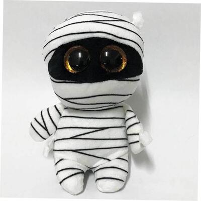 Halloween Big Eyes Plush Toy Ghost Mummy Spider Bat Doll Do