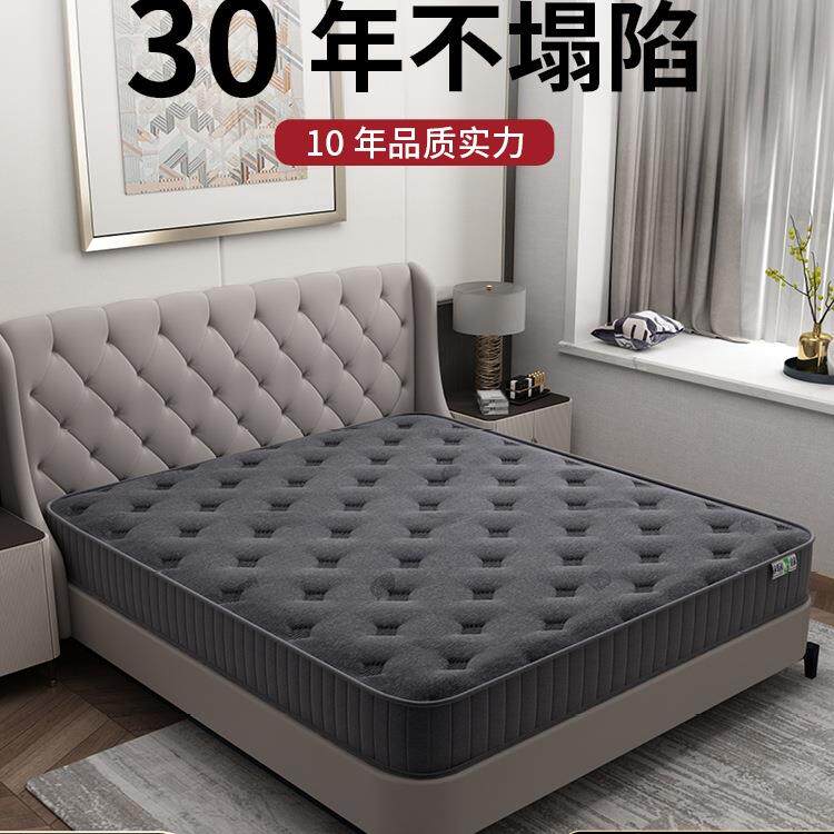 弹簧床垫子加厚20cm卧室1.5m米180*200酒店家用乳胶软垫椰棕硬垫