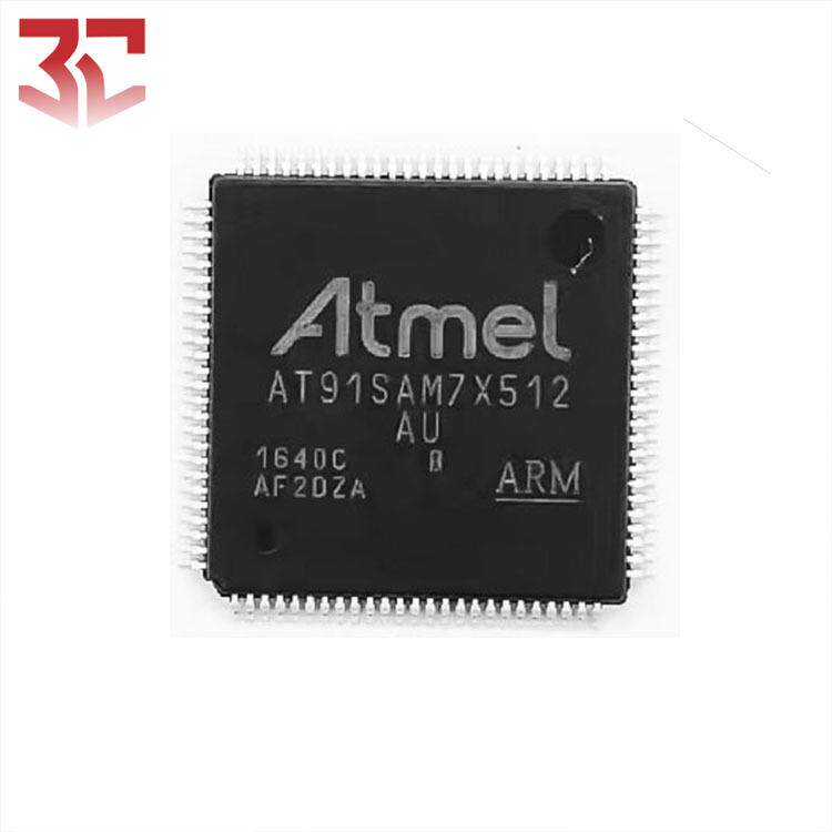 AT91SAM7X512B-AU 贴片LQFP-100 单片机(MCU/MPU/SOC) 集成电路IC