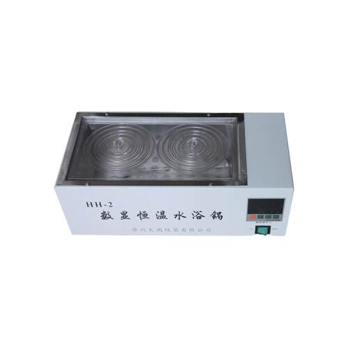 供应HH-2数显恒温水浴锅数字显示不锈钢抗腐蚀可控温实验室设备