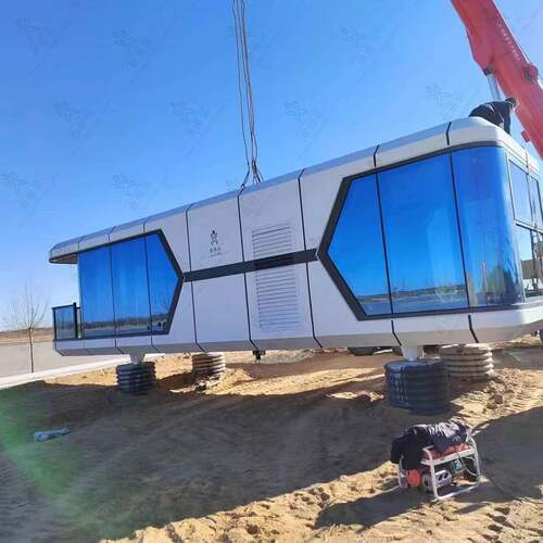 创意弧民形宿高端景模块化集装箱房屋野区营体q2023051验景观星空