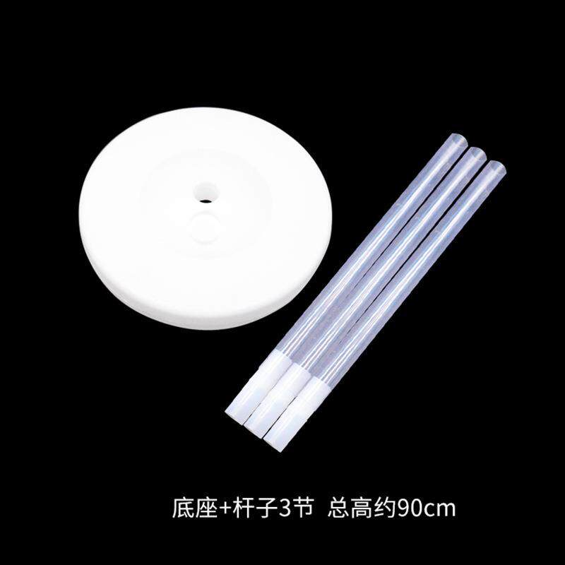 水晶管立柱杆空水注水底座气球路引底座婚庆生日派对装饰用品