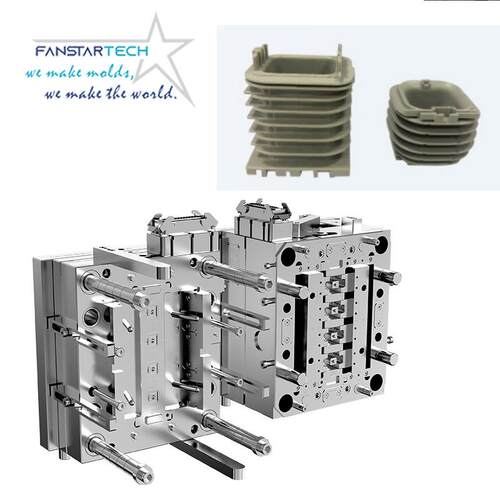 铁氧体磁接芯连器模具外具壳注塑模具 注塑加工ITB连接产 品模注