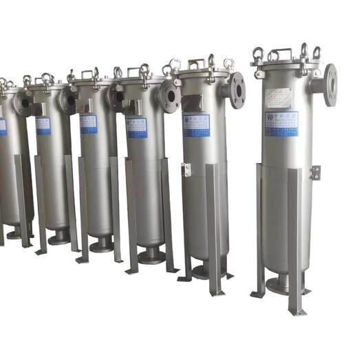 304材质单袋式过滤器DL-1P2S侧入式袋式过滤机化工、水处理过滤