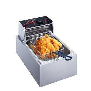 商用电炸炉81炸炉加厚油盆炸锅薯条鸡翅鱼丸电炸锅双缸82炉