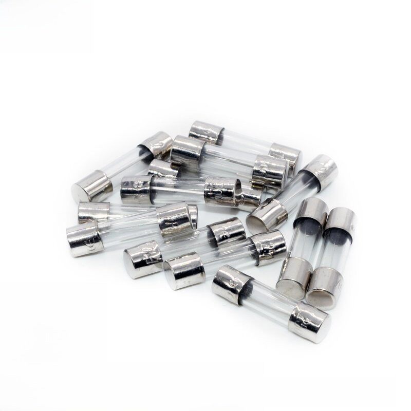 玻璃保险丝管5X20Mm汽车点烟器1/2/5/10/15A录音机6*30充电器250V