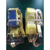 清障车捆绑带拉紧器救援轿运推车绑轮胎货物绳子加厚长4米拉力7吨