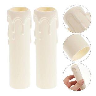 20 Pcs Tears Sleeves Mini Lamp Shades Chandeliers Socket