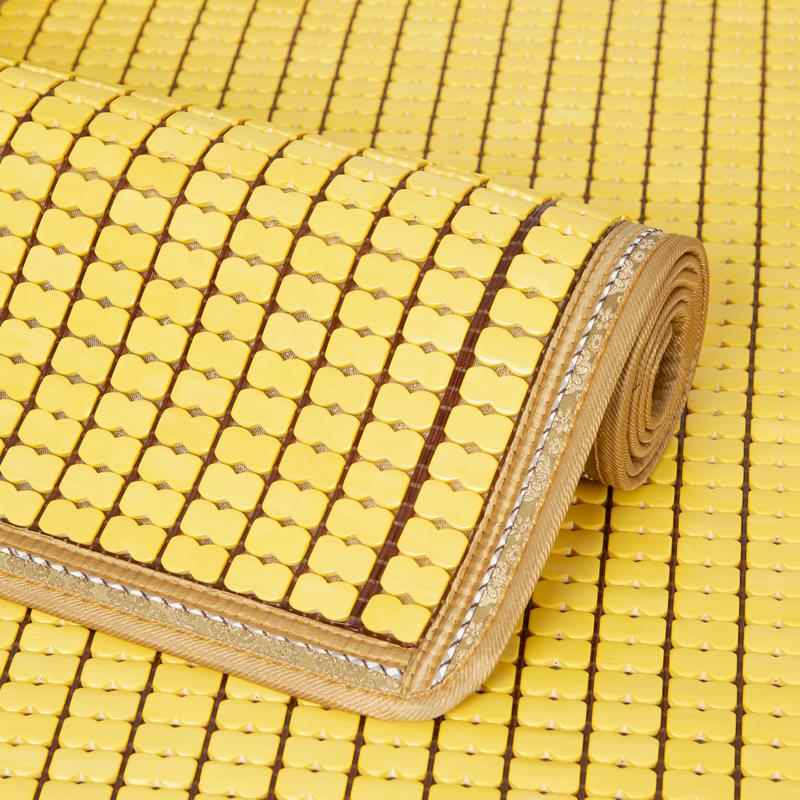 麻将凉席沙发垫皮沙发防滑座垫客厅竹席坐垫红木竹凉垫定做夏季黄