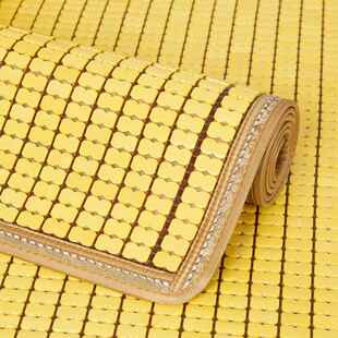 麻将凉席沙发垫皮沙发防滑座垫客厅竹席坐垫红木竹凉垫定做夏季黄