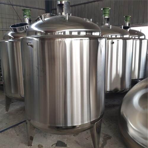 聚裕1000化工液体搅拌罐304不锈钢滚筒搅拌桶加热恒温配料罐