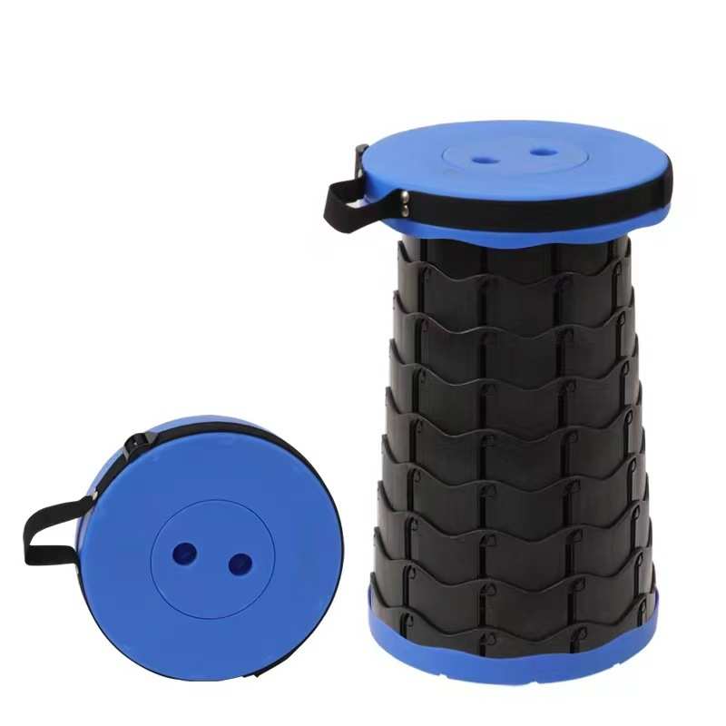 抖音同款非洲鼓户便携式外鼓凳伸缩凳多功能塑料折叠椅凳