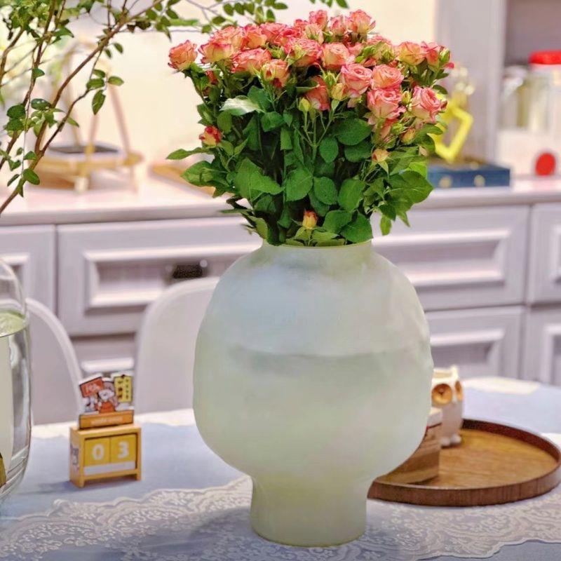 精品加厚花瓶家居龙柳吊钟龟背竹马醉木鲜花插花摆件